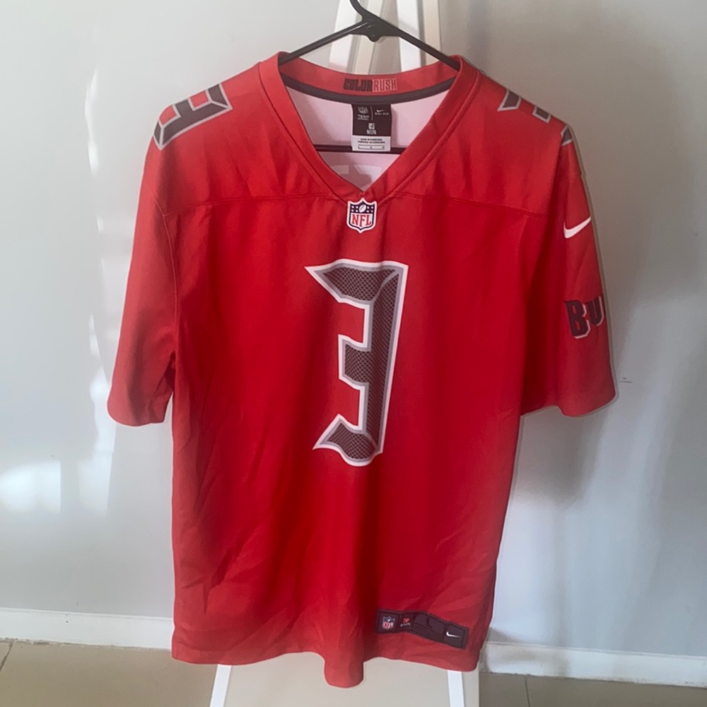 Tampa Bay Buccaneers Color Rush Jersey - Winston #3